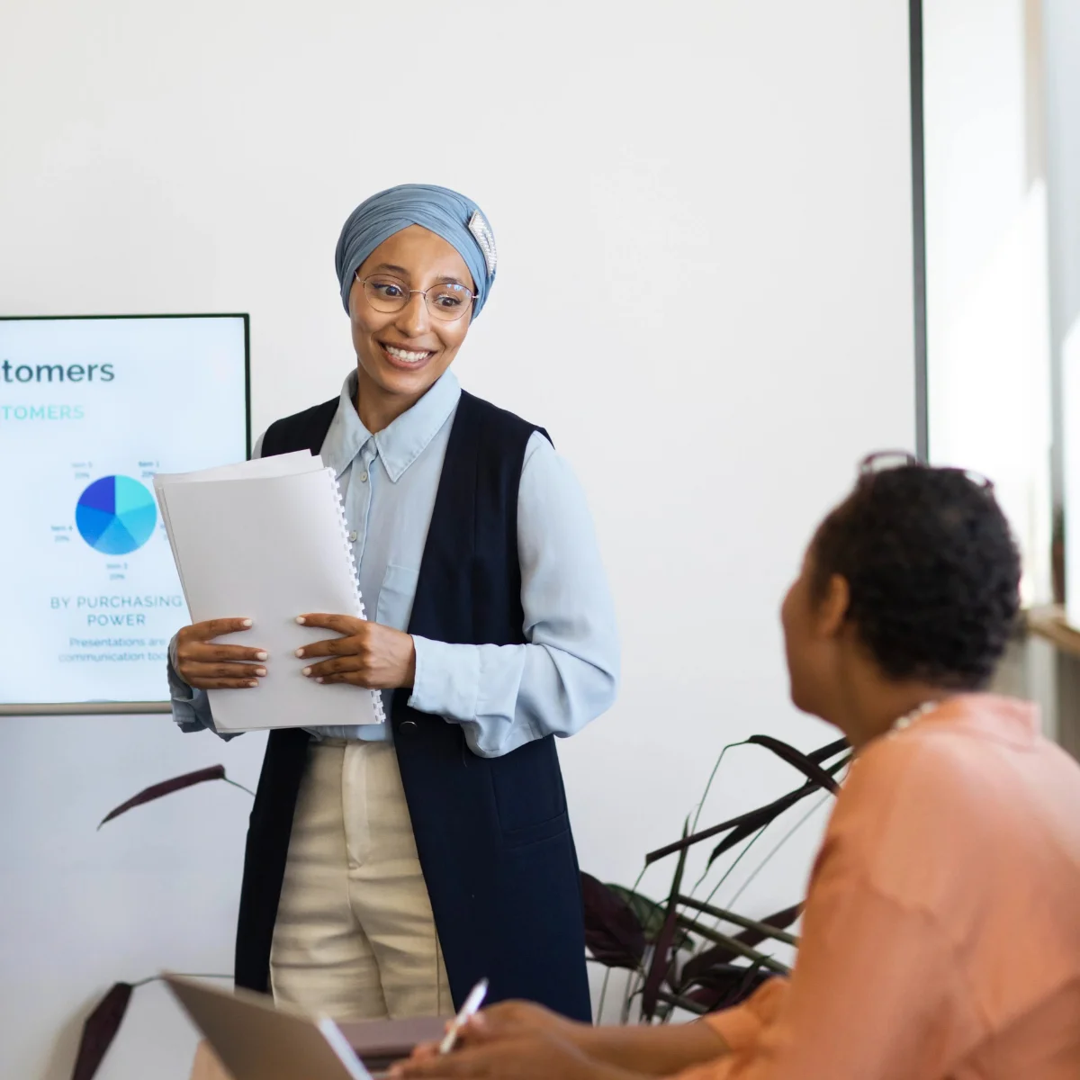 Clomalink training session in progress